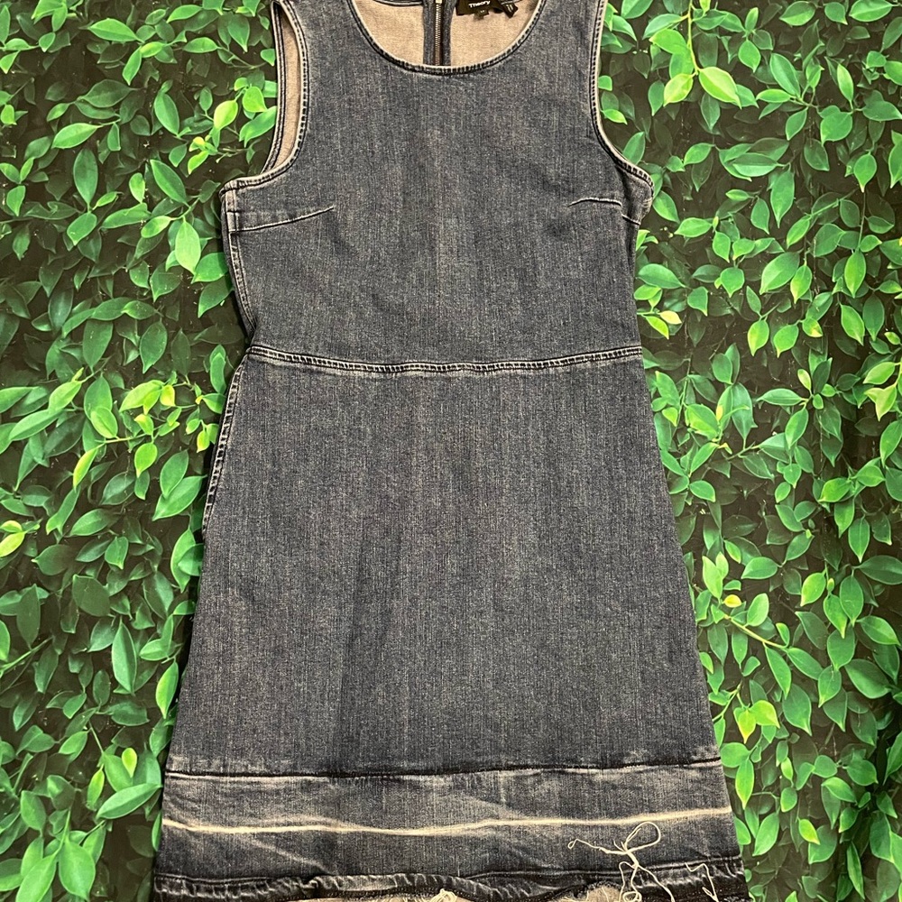 Clearance! Theory denim sleeveless dress